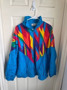 Vintage Laura Katherine 80’s Style Windbreaker